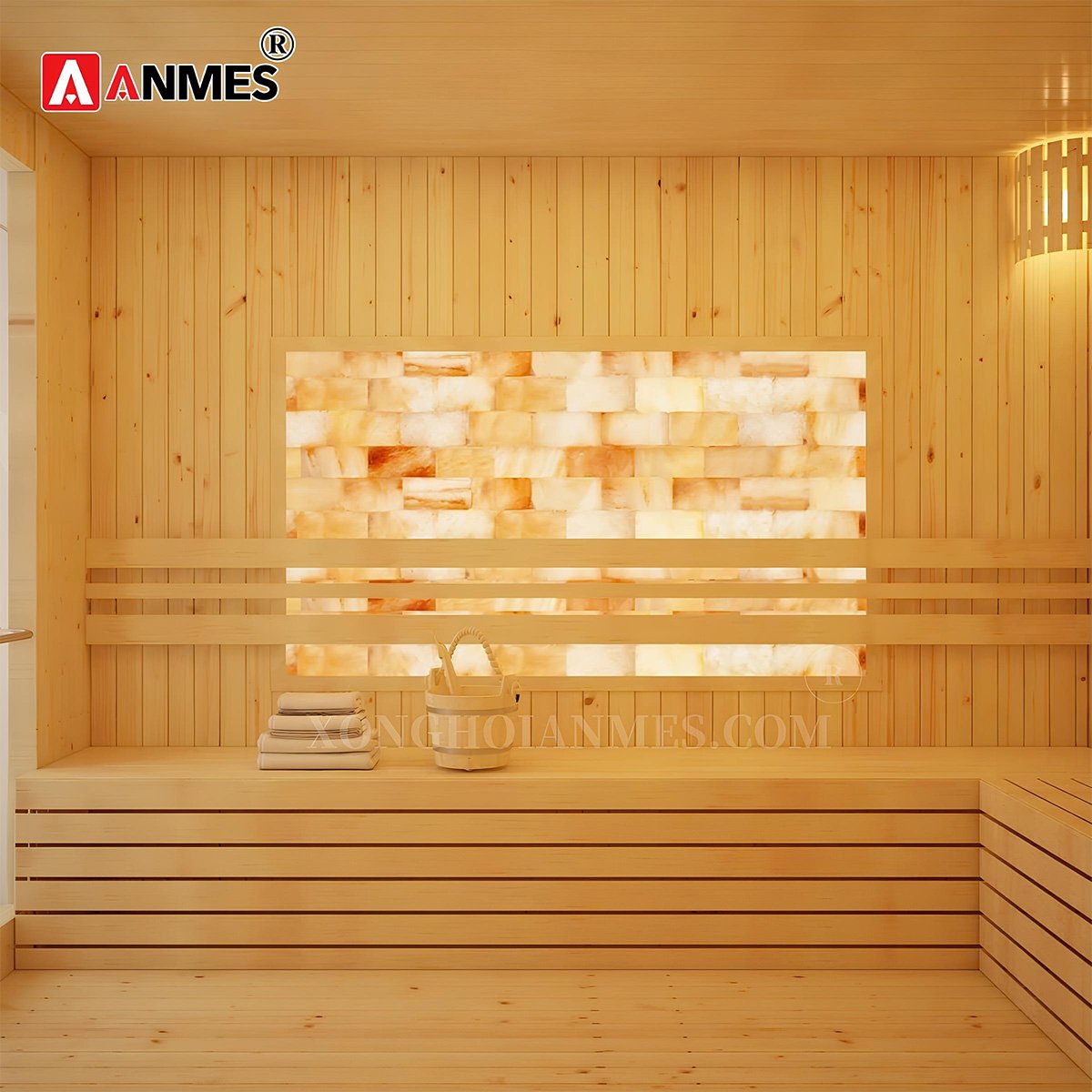 Cách bảo quản phòng xông hơi đá muối cho gia đình, Spa