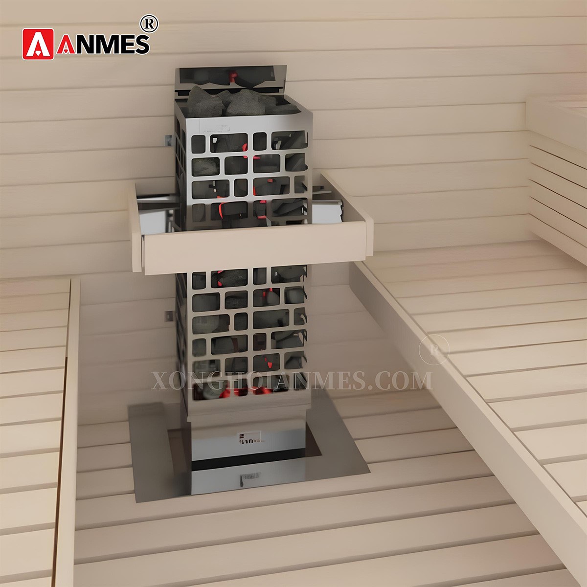 Diện mạo nổi bật, tinh tế của máy xông hơi khô Sawo Cubos

