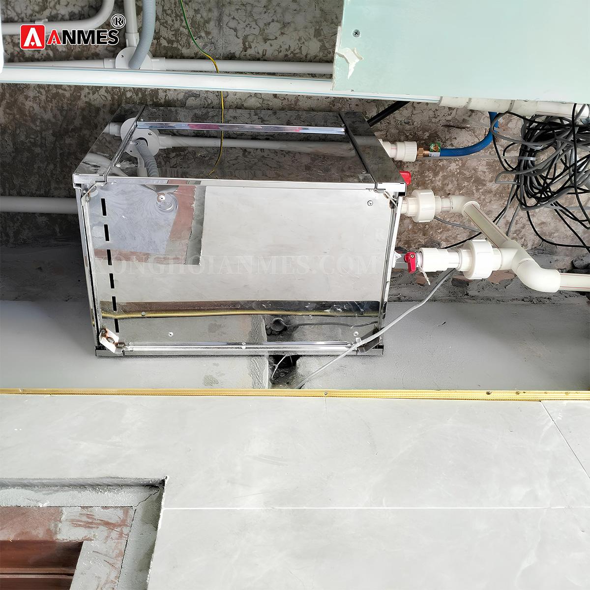 Máy xông hơi ướt lắp đặt tại biệt thự

