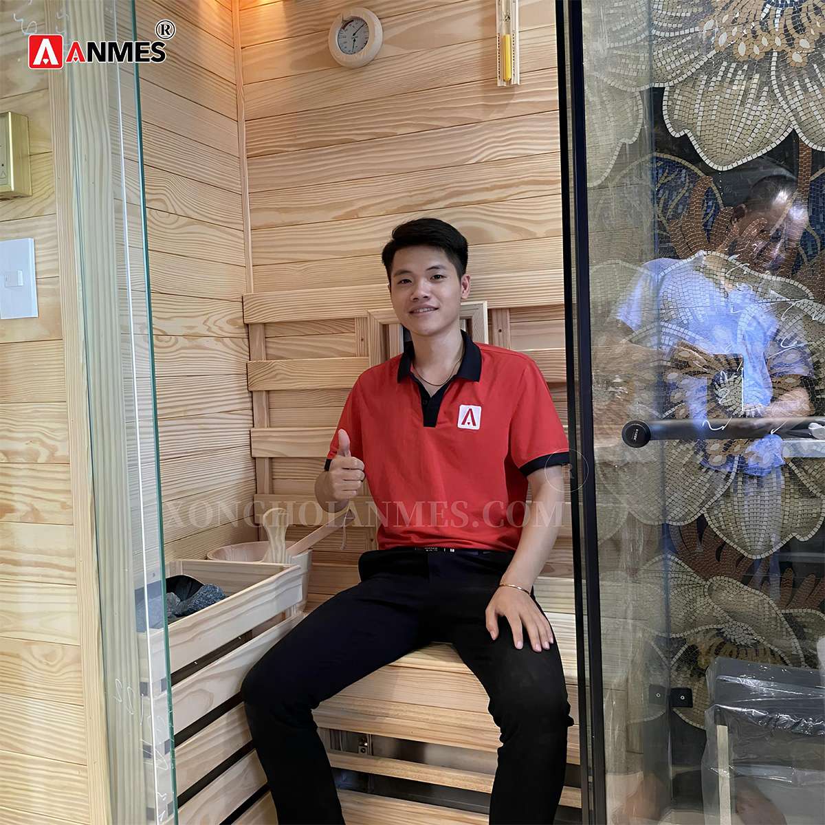 Phòng xông hồng ngoại gia đình
