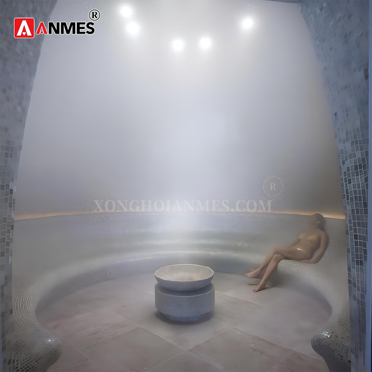ANMES - Thiết kế, thi công phòng xông hơi ướt gia đình, nhà phố, biệt thự chuyên nghiệp, uy tín