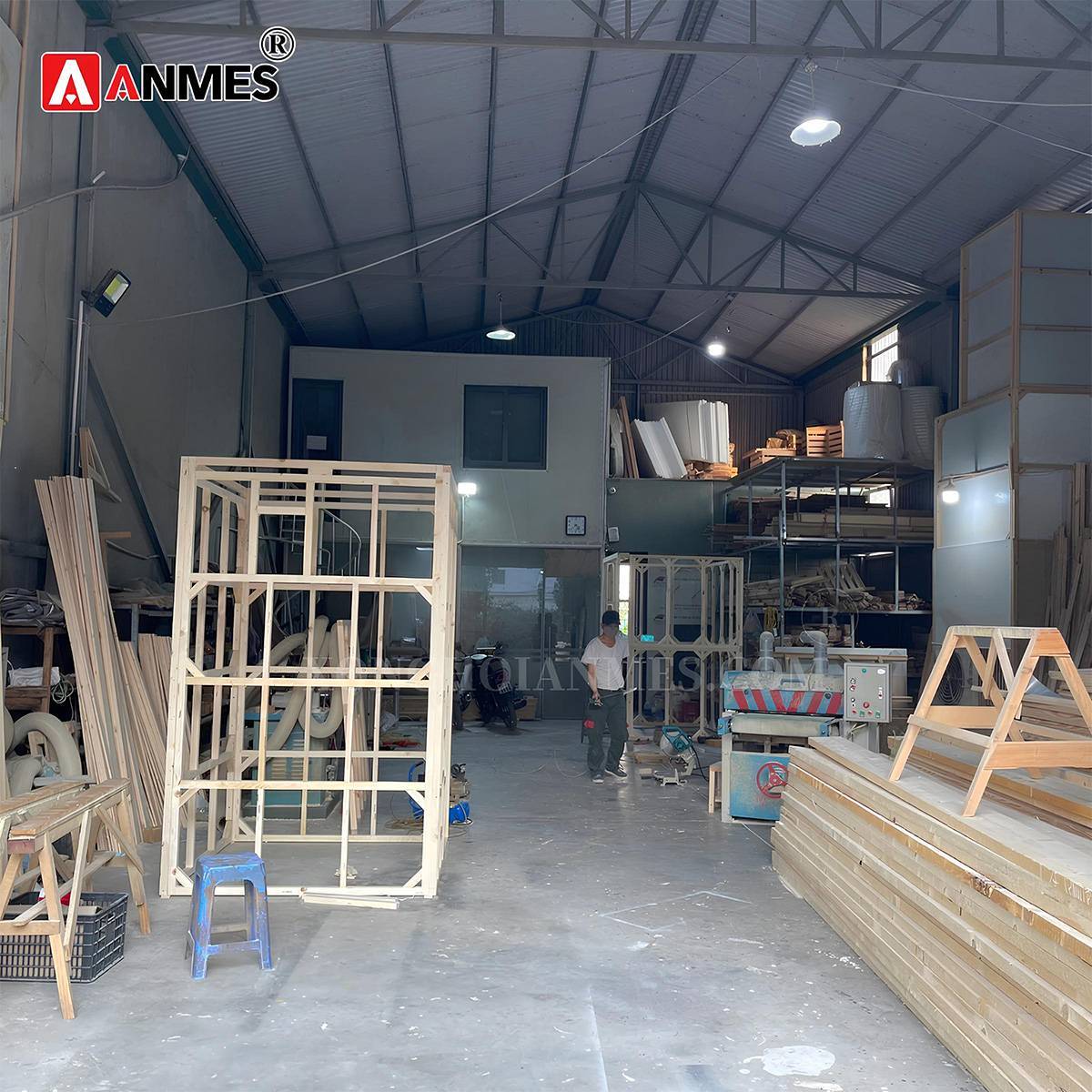 Gia công phòng xông hơi đá muối nằm