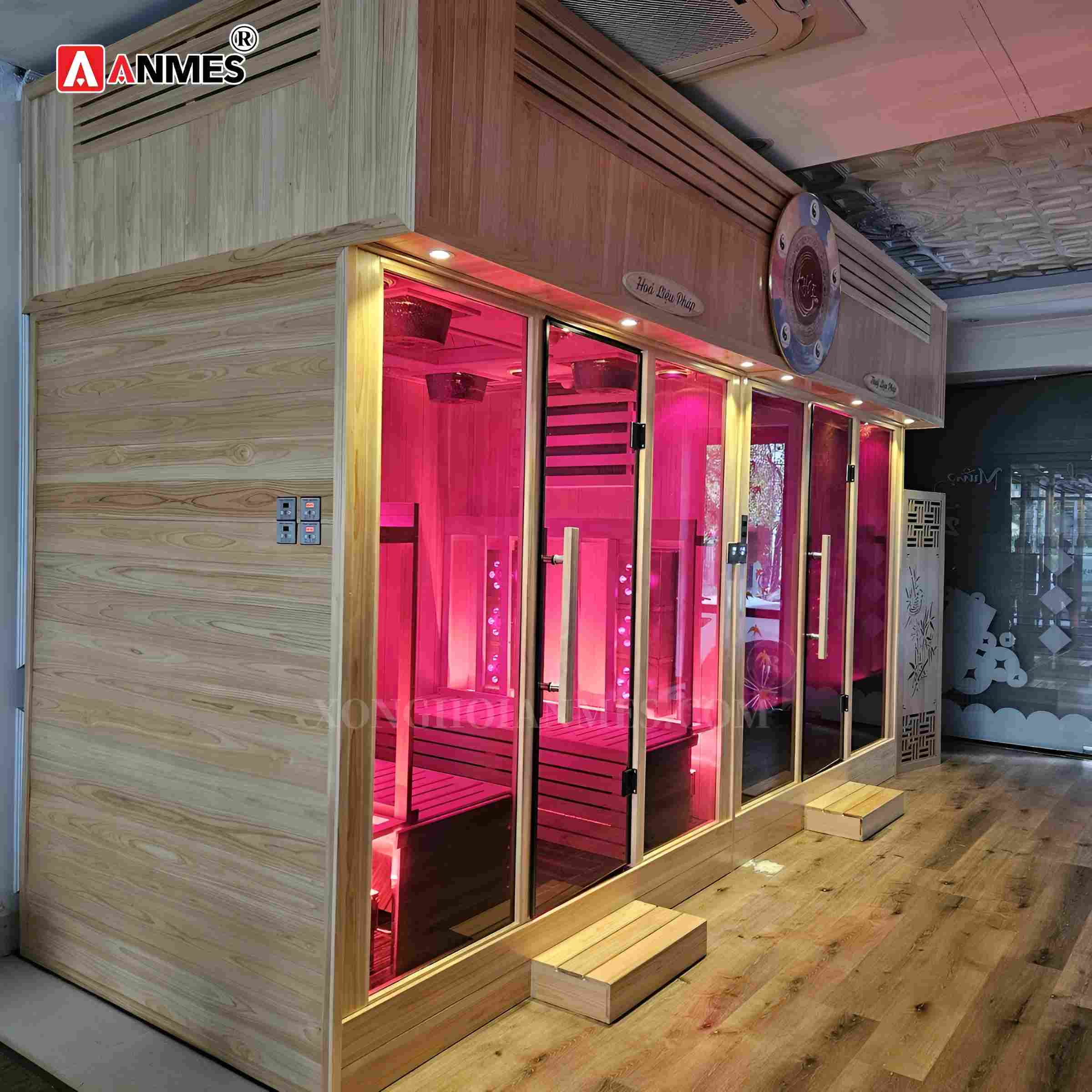 Kích thước trạm xông năng lượng 1 người