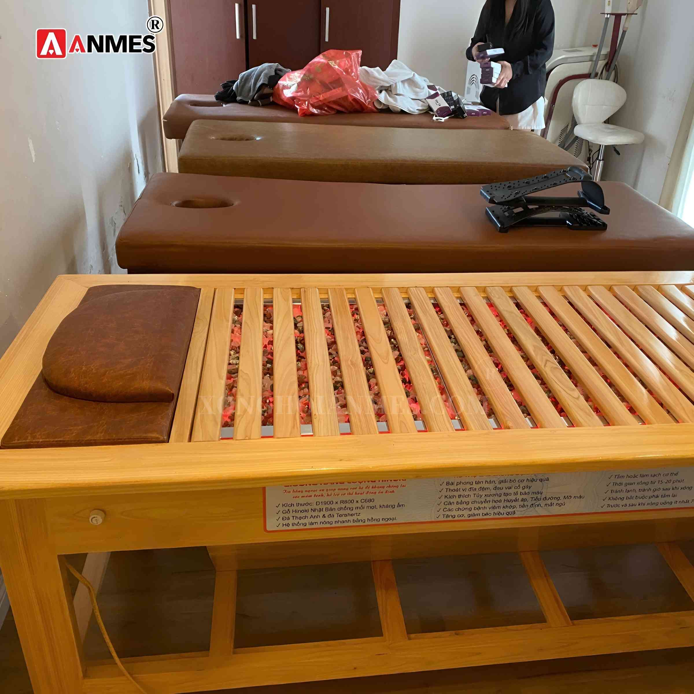 Giường năng lượng Hinoki