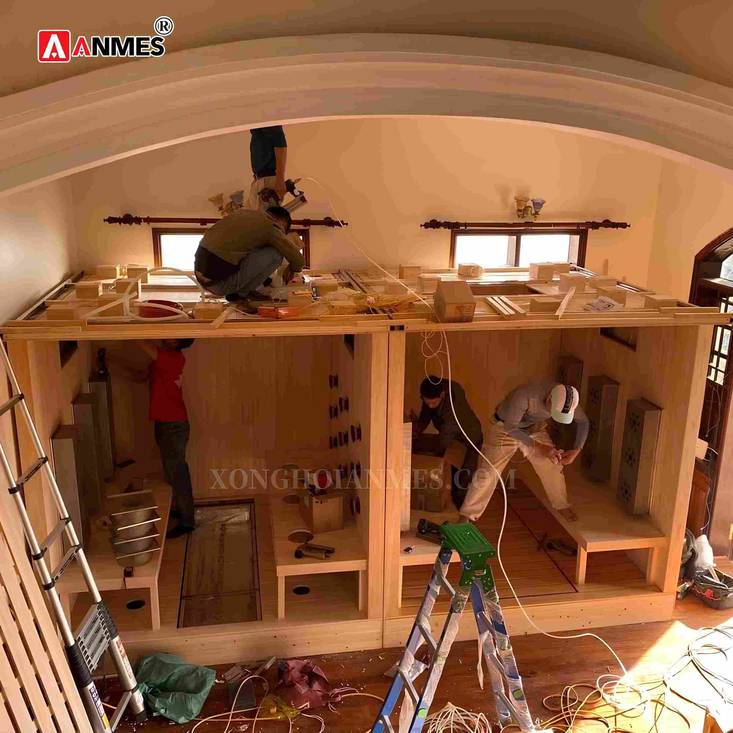 Trạm xông năng lượng 8 người